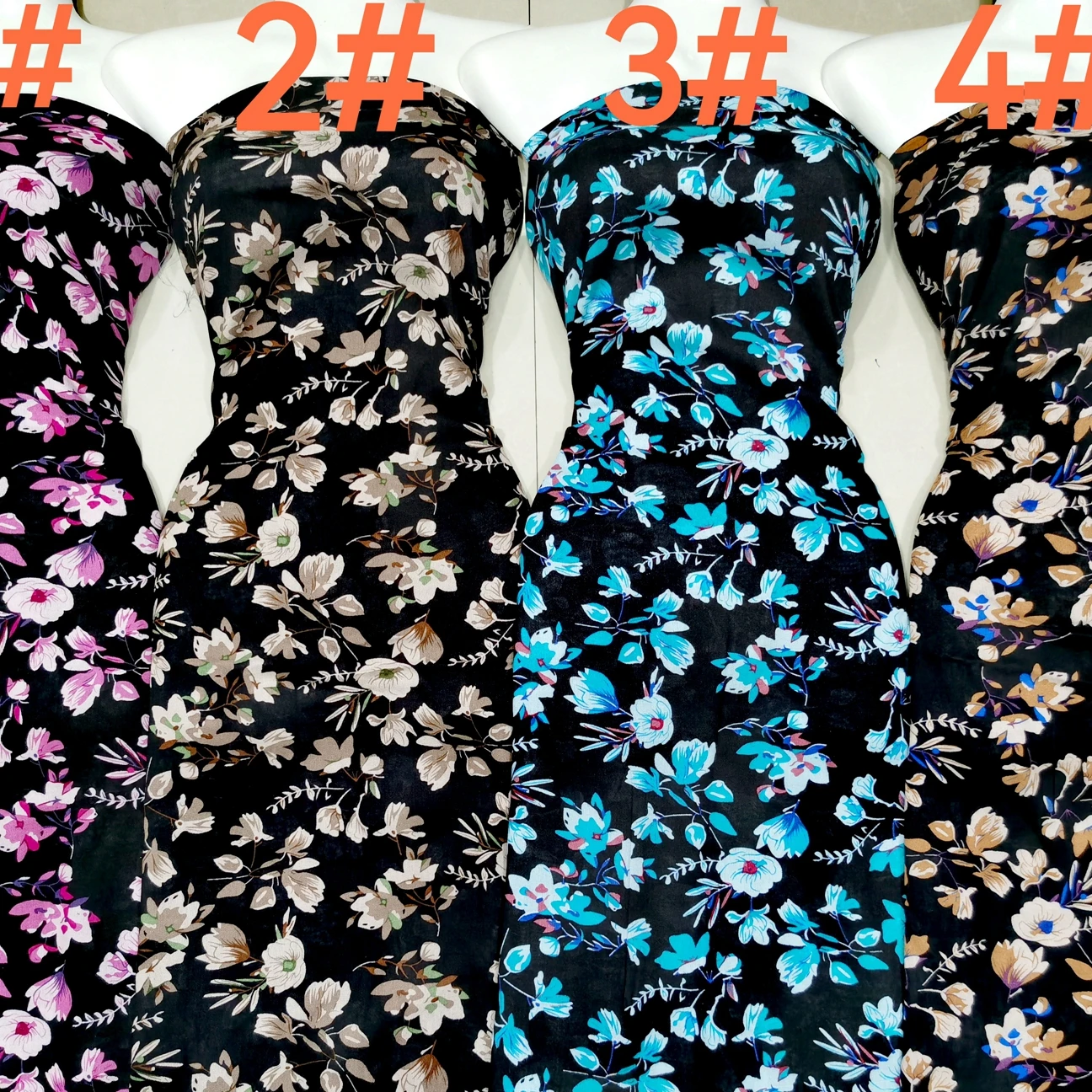 2023 весна-лето 100% ткань для одежды из вискозы с принтом плетеных платьев