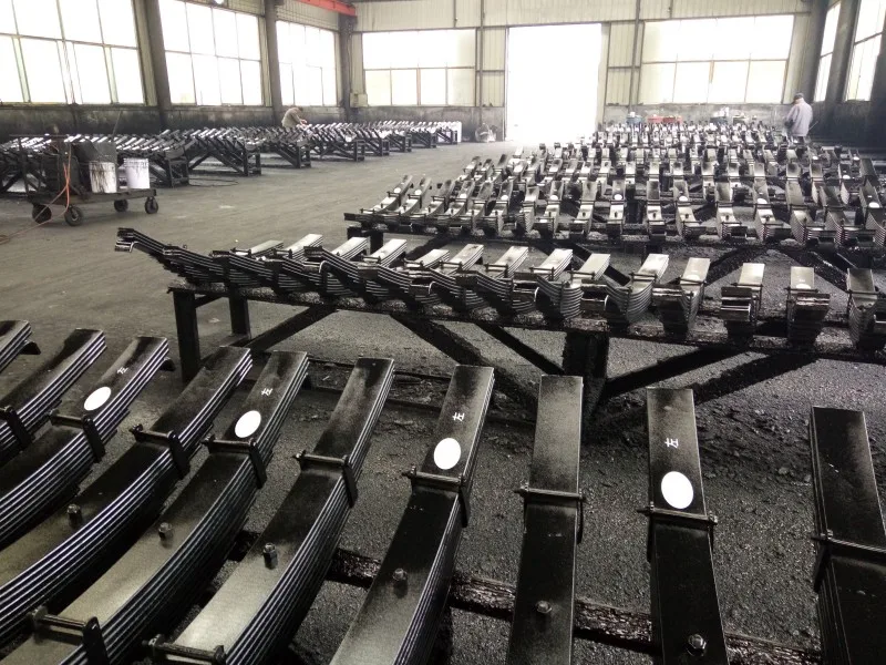 Spring Leafs for Heavy Duty Truck Suspension Front Rear Parabolic Steel Helper Leaf Spring