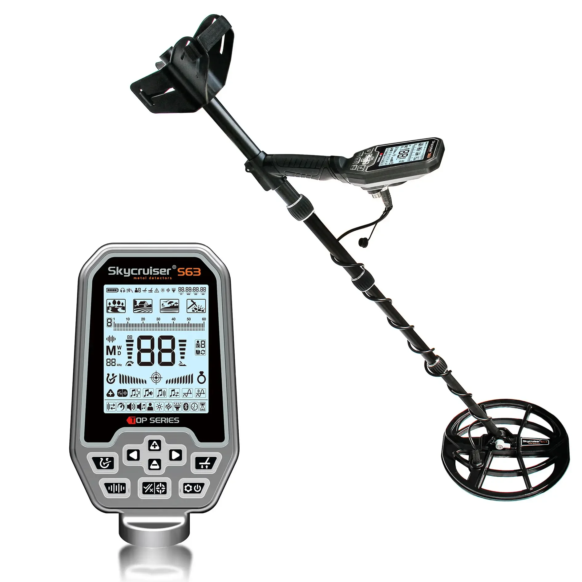 FM/サーティーン メロハー Amazon.com : Metal Detector 3937ft Range 98.4ft Depth