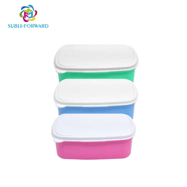 Sublimation Lunch Box - White Plastic | LUN.BOX.WHI.001