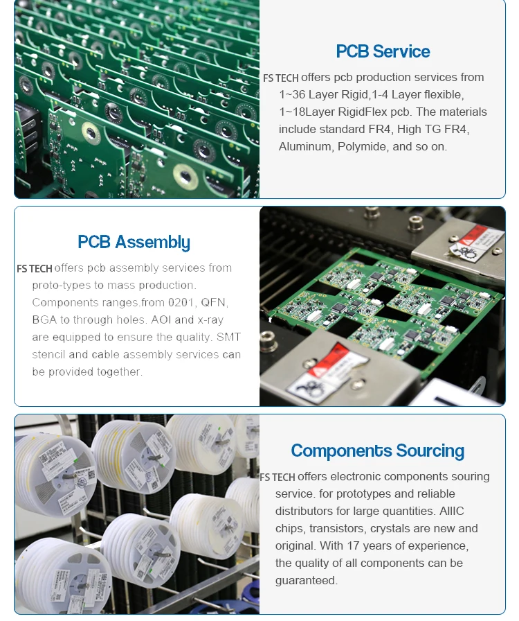 Doublesided Multilayer Pcb Circuit Board Electronics Device