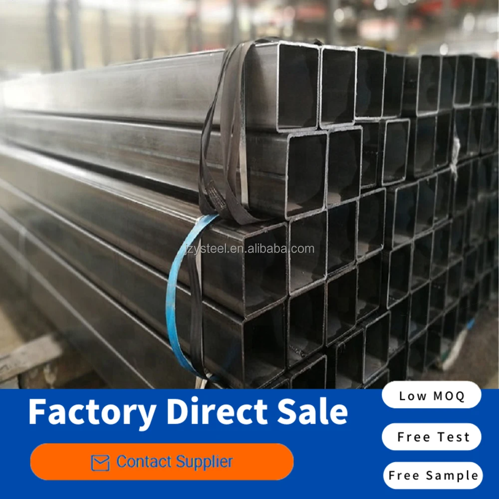 Tianjin 40x40 Square Tube Shs Hot Dipped Galvanized Square Steel Pipe ...