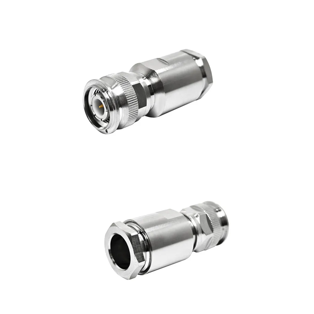 RF Manufacturer TNC Male Clamp  Connector for LMR 400 RG 8 RG 213 RG 214  Coaxial Cable  Type Connectors