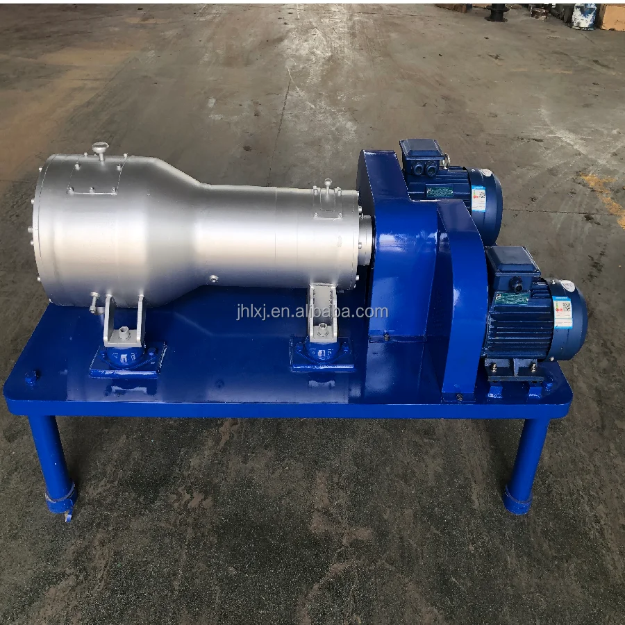 High Speed Continuous Oil Water Separator Laboratory Small Scale Centrifugation Decanter