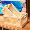 Right-angle wooden box