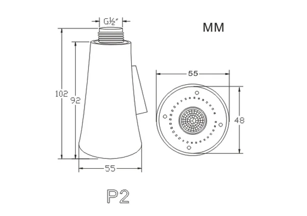 Сменный распылитель для кухонного смесителя