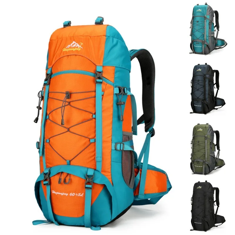 Outdoor Sports 60L Bag - Hiking Daypacks with External Frame