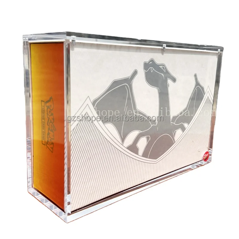 Pokemon TCG Classic: Charizard Pokmon TCG Cards Pokmon TCG: MEGA CHARIZARD UPC Clear Plastic Protector Display Case 2025 Factory Sealed Pokmon Case Pokemon TCG Classic: Charizard Pokmon TCG Cards Pokmon TCG: MEGA CHARIZARD UPC Clear Plastic Protector Display Case 2025 Factory Sealed Pokmon Case