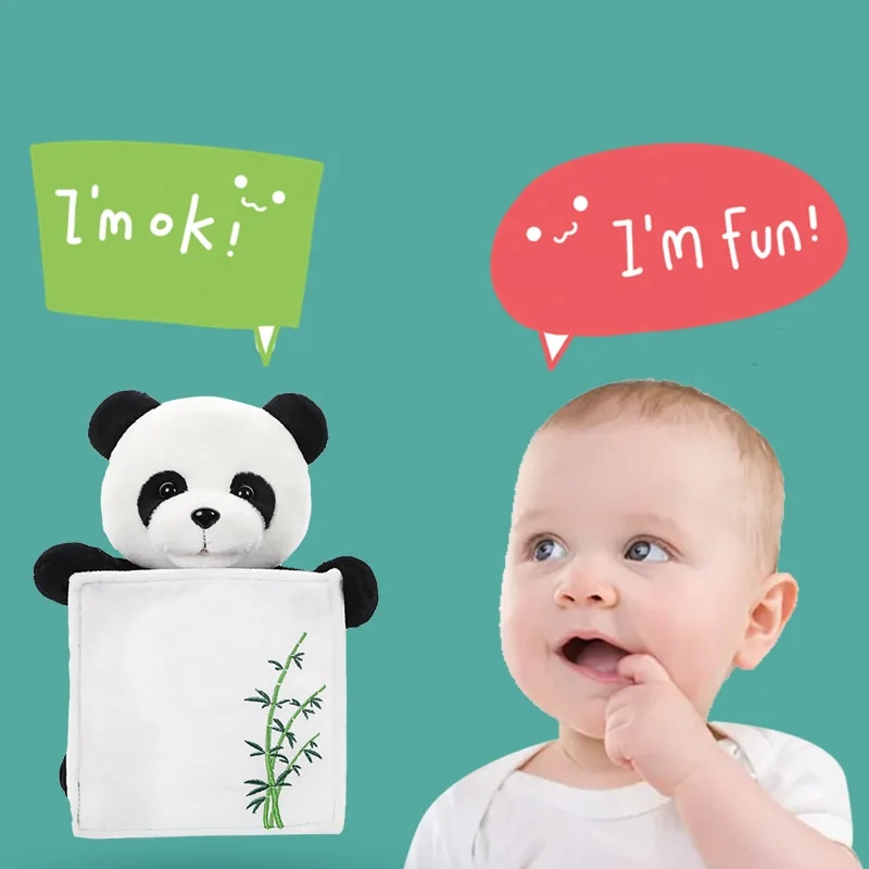 Interactive Musical Panda Hide and Seek Panda Teddy Bear Speak and Sing Stuffed Animals Plush Toys