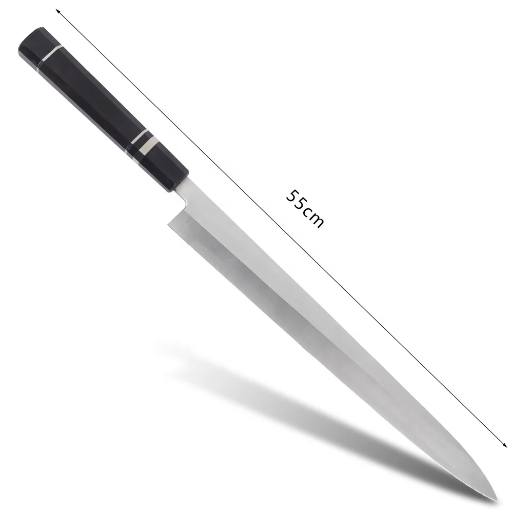 日本のキッチンサーモン刺身寿司ナイフシェフナイフダマスカス鋼