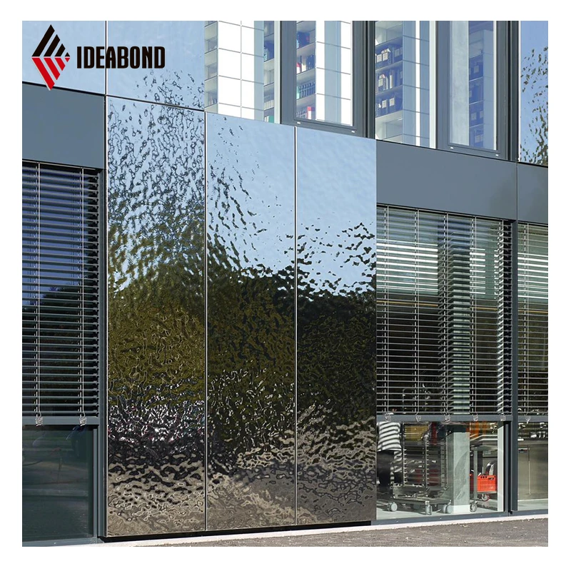 ACP Factory Wholesale 3d Textured Exterior Wall Cladding