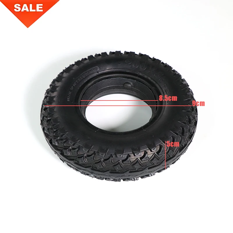 Superbsail 200x50 Filled Solid Tire For Mini Electric Scooter Tyre Electric Vehicle For 200*50 8 Inch Electric Scooter Wheel manufacture