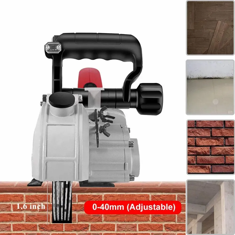 Grooving Machine One Time Molding Dustless Plumbing Installation Grooving Concrete Wall Cutting Machine