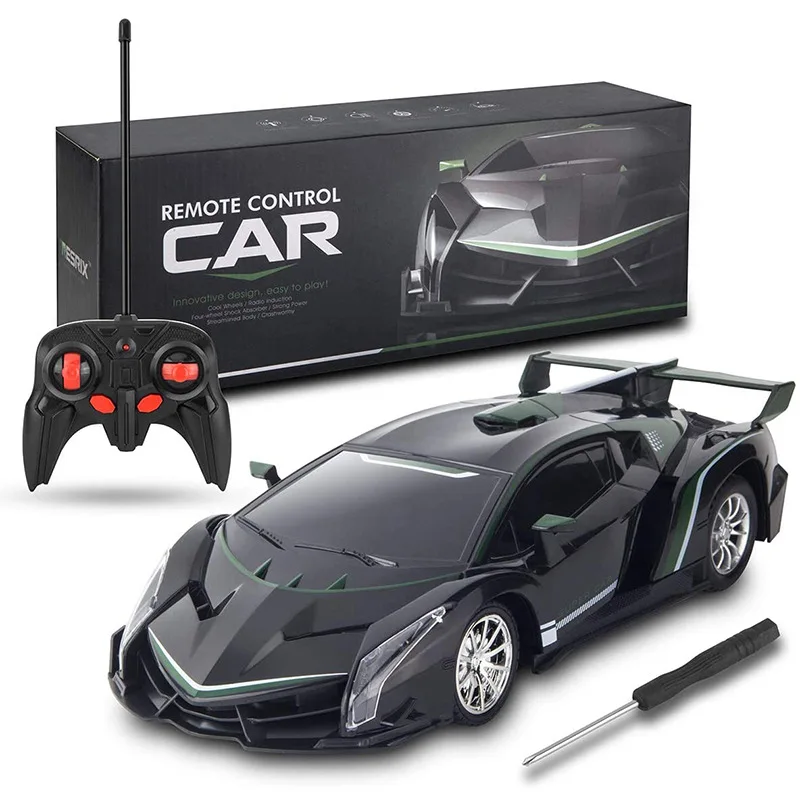 Children's remote control car boy toy car light drift racing new factory direct sales