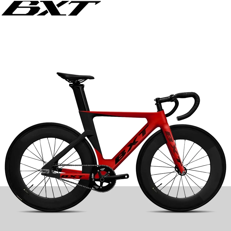 BXT 700C カーボンファイバー固定ギアバイク シングルスピード