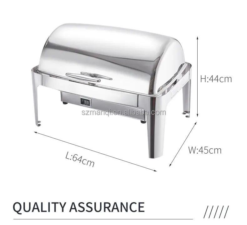 Luxury Buffet Chafing Dish In Dubai Stainless Steel Chef 9 Litre Food