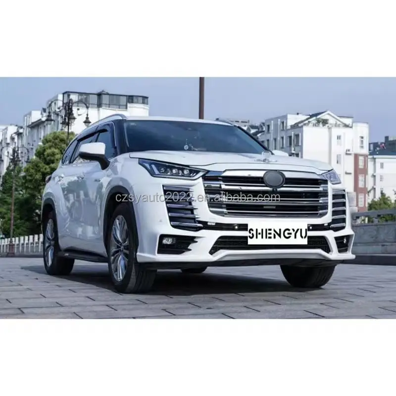 Body Kit Include Front Car Bumper with Grille Rear Diffuser for to Yota ...