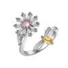 White gold color Pink diamond
