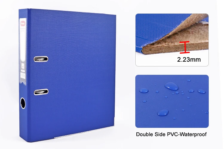 Foska Stationery 2 Ring Binder Folder Lever Arch Shape Ring Bound ...