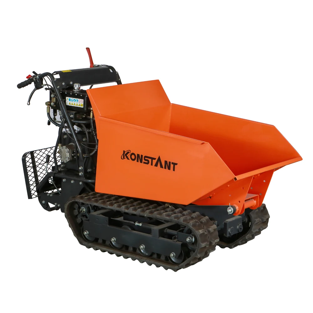 Гидростатический Гусеничный мини-самосвал 9hp