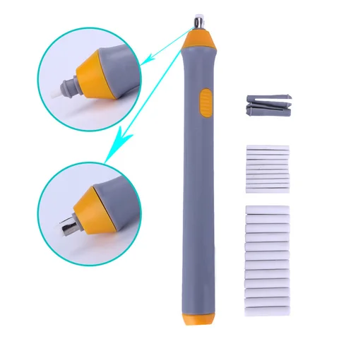 Artist Tool Drawing Replaceable Sketch Rubber Battery Operated Electric Eraser Refills Students Sketch Custom logo Pencil Eraser