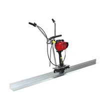 Stainless steel body Concrete Screed Vibrator Levelling Machine Gasoline Power Concrete Vibrating Screed Leveller Customizable