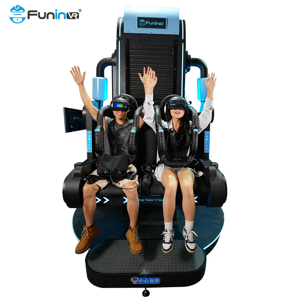 9D  Virtual Reality VR  Drop Tower 9D  Machine 9D VR Simulator