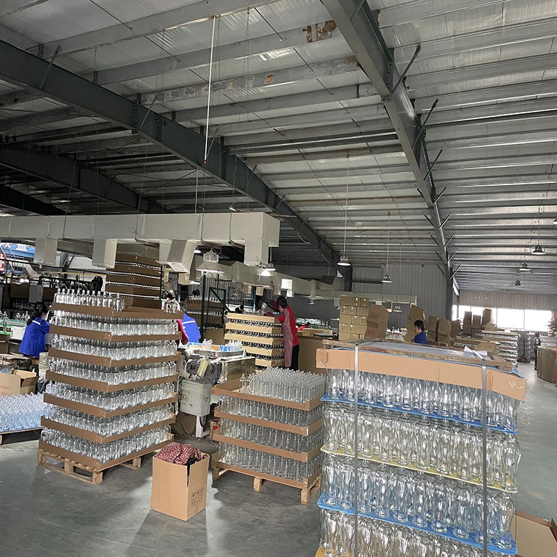 Factory Custom 500ml 750ml 700ml Tall Round Frost Vodka Wine Empty