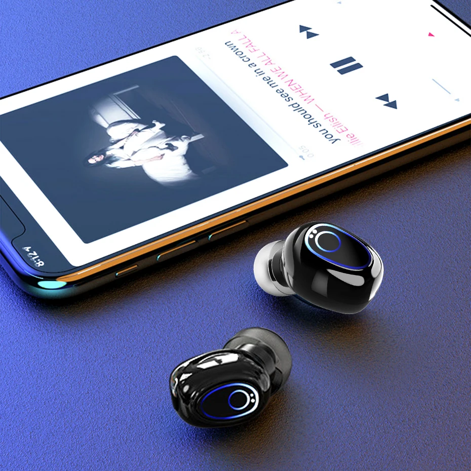 Laudtec TWS 5.0 Headphones 10000mAh Charging Box Stereo Sports Waterproof Earbuds Headsets Wireless Headphones
