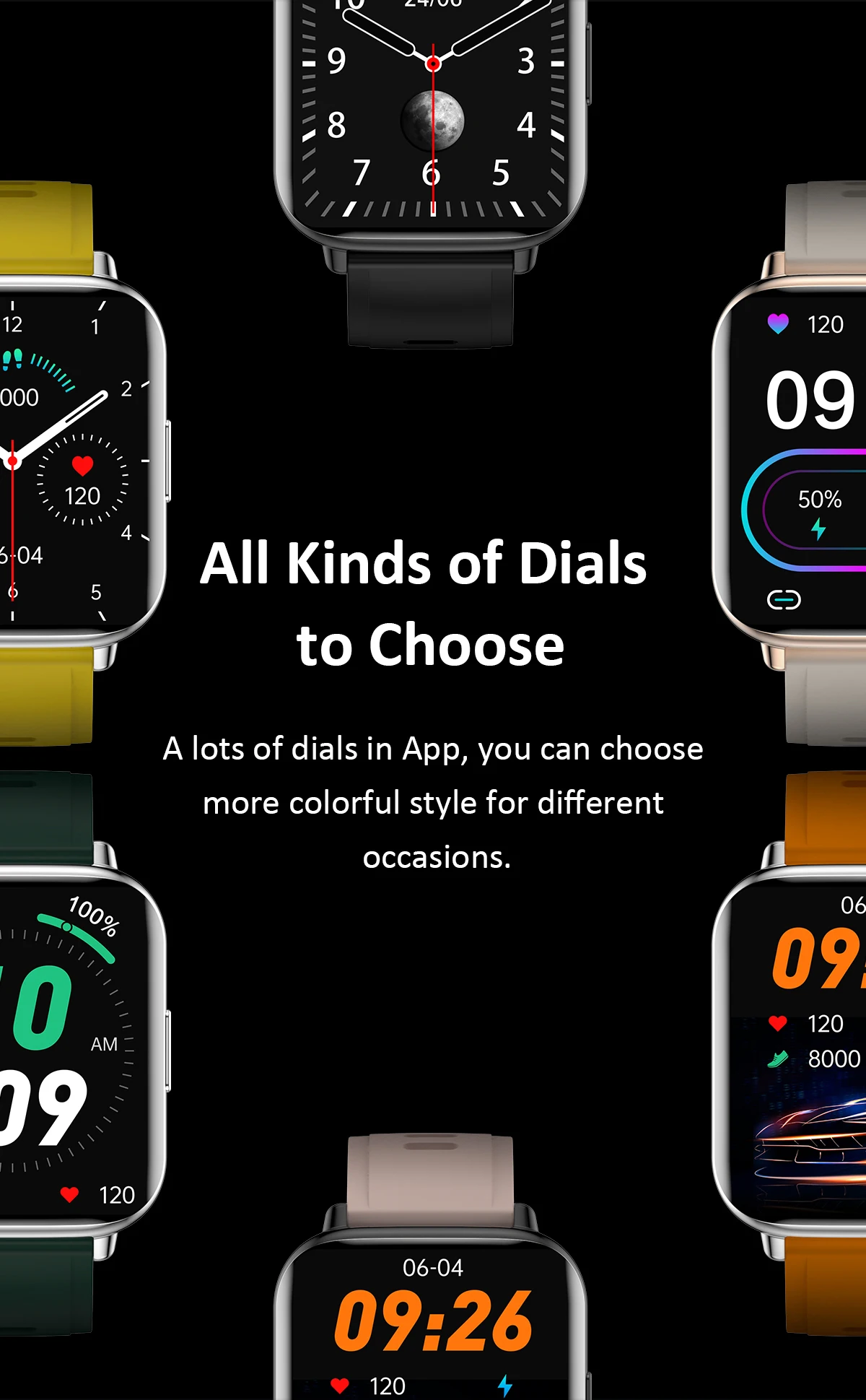 Linwear Lw31 Smart Watches 1.7
