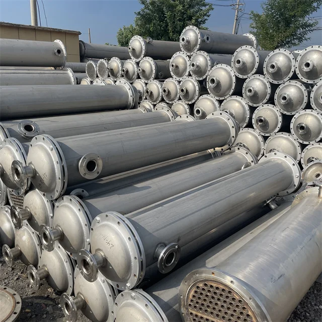 Sale of industrial cooling equipment - tubular condenser - 120 square meters cooling equipment