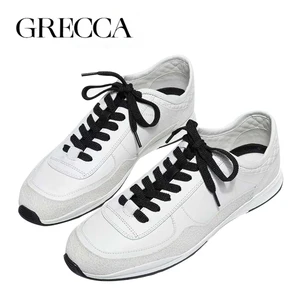 Customizable White Fashionable Casual Shoes Comfortable Easy Wear Simple Design Lightweight for Everyday Use for Autumn Spring