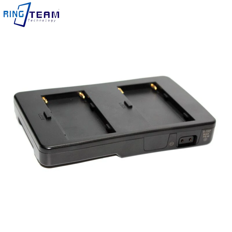 F2-BP NP-F Battery to V-Mount Battery Converter Adapter Plate Fit NP-F970 F750 F550 for Canon 5D2 DSLR Camera LED Light Monitor