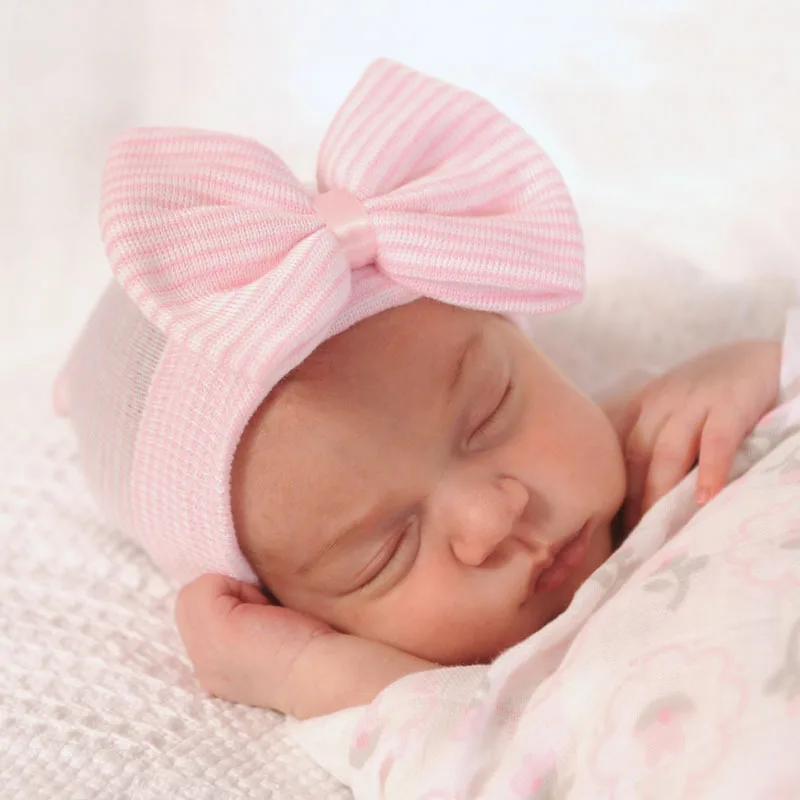 New Born Baby Cute Beanie Hat Ski Caps 