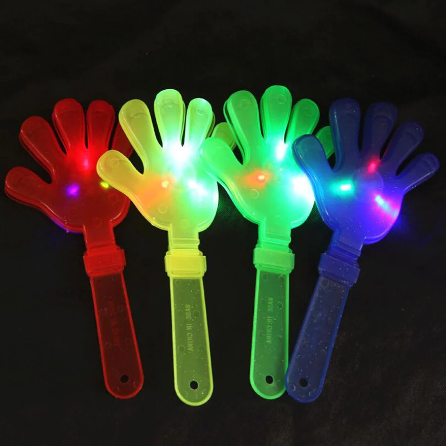 OEM индивидуальные оптовые пластиковые светодиодные мигающие ручные вагоны