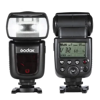 GODOX V850II Camera Flash Speedlite 2.4G Wireless X System Speedlite Light 1/8000s HSS  Photography Studio Universal Flash High detail image