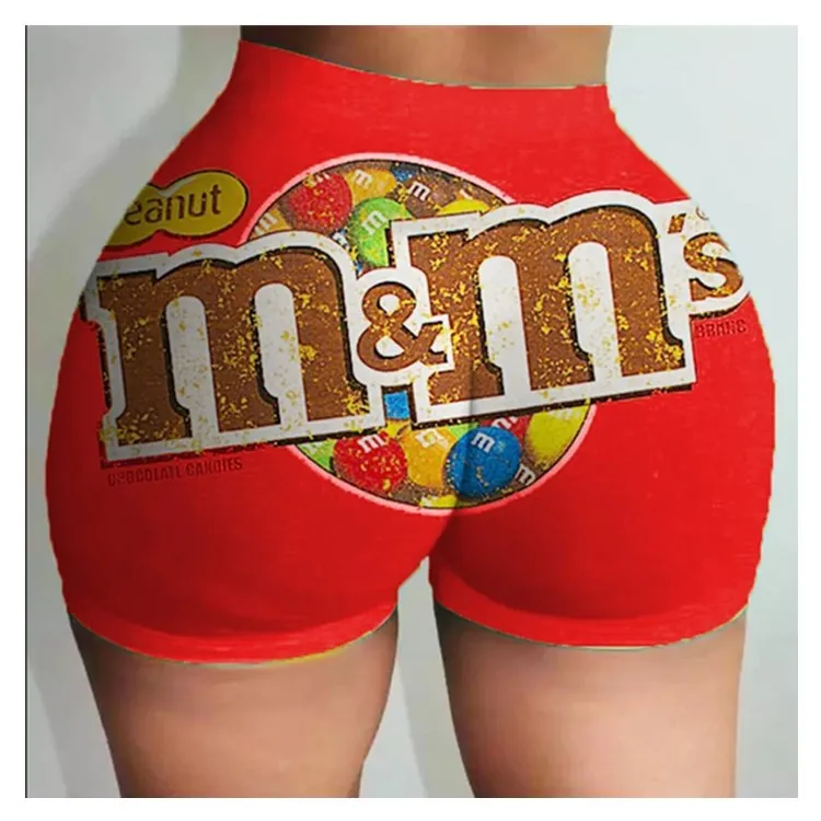 chicas mini shorts