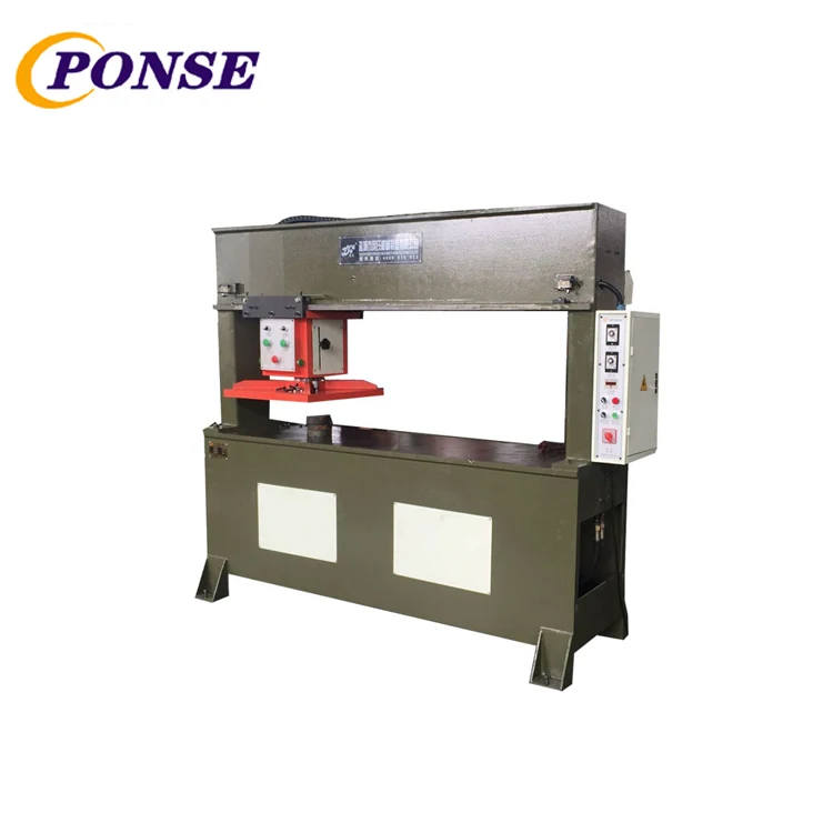 30T Hydraulic Traveling Head Leather Die Cutting Press Machine