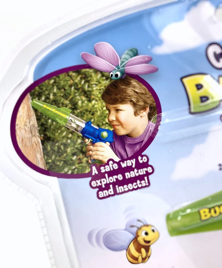 Nature Critter Exploration Bug Catcher Toy Bug Vacuum Set Insect Viewer