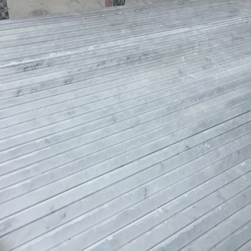 product carrara white prefab commercial bathroom vanity white marble countertop for hotel-4