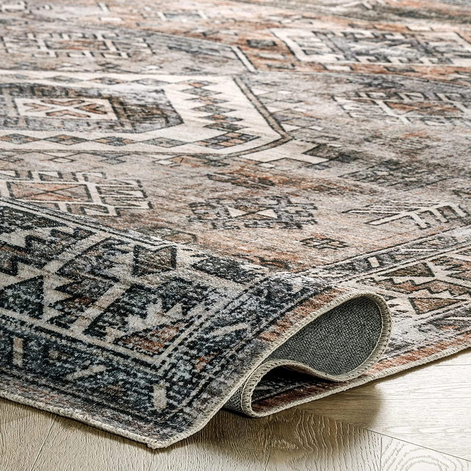 2023 Modern Luxury Polyester Custom Washable Hotel Printed Floor Rugs