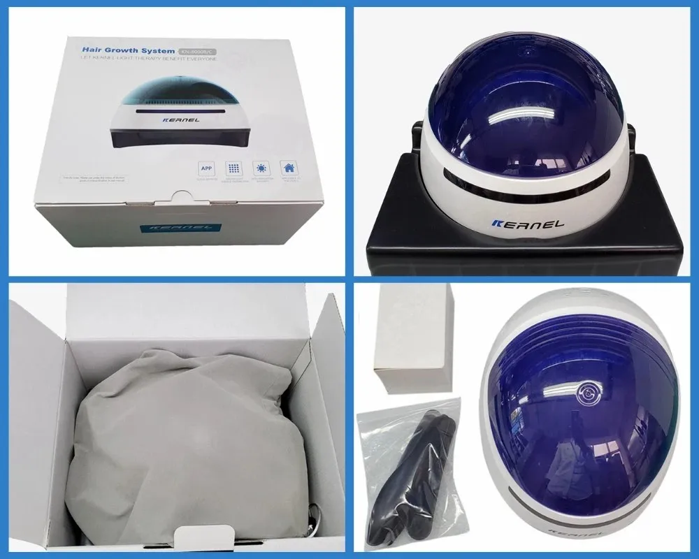Light Therapy Kernel KN-8000C Laser Hair Growth Light 272 Diode Laser Cap LLLT Hat Hair Regrowth Grow Machine for Regrowth