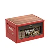 Red Wooden board cover