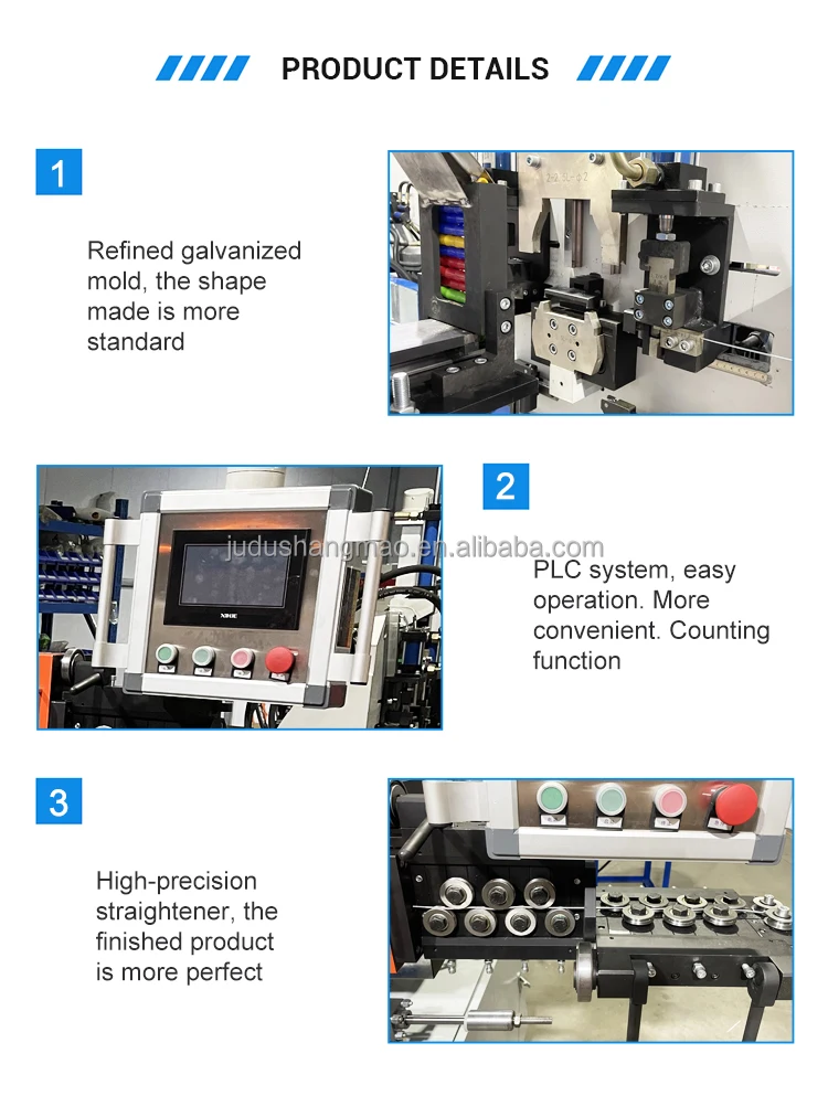 automatic metal wire bucket handle machine