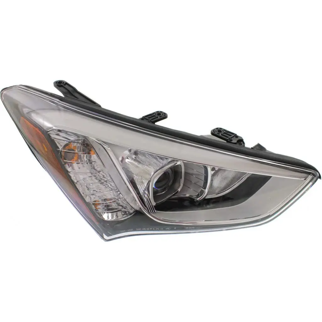 Car Accessories Head Lamp Fits for Hyundai Santa Fe Sport Headlight 2013 14 15 2016 Pair Driver and Passenger Side