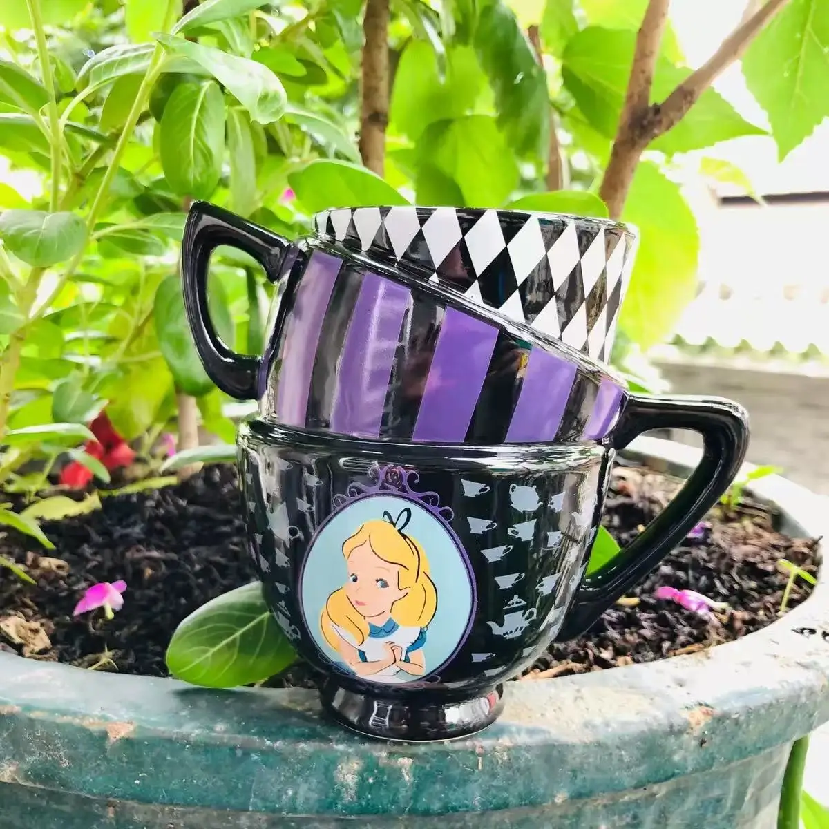 M Alice in Wonderland Ceramic Mug - Perfect Gift Option