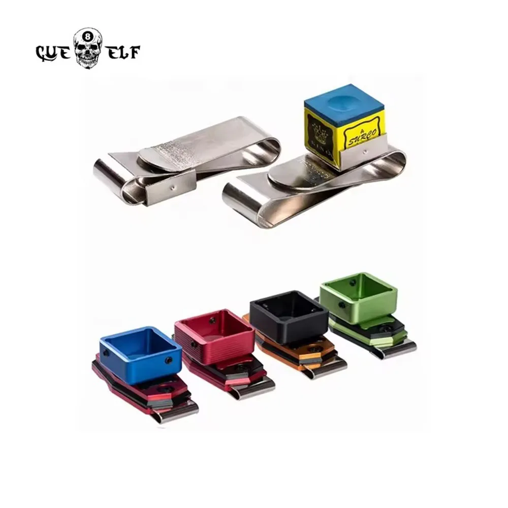 Оптовая продажа 2020, держатель для мела cueelf для бильярда, аксессуары для бильярда, держатель для мела