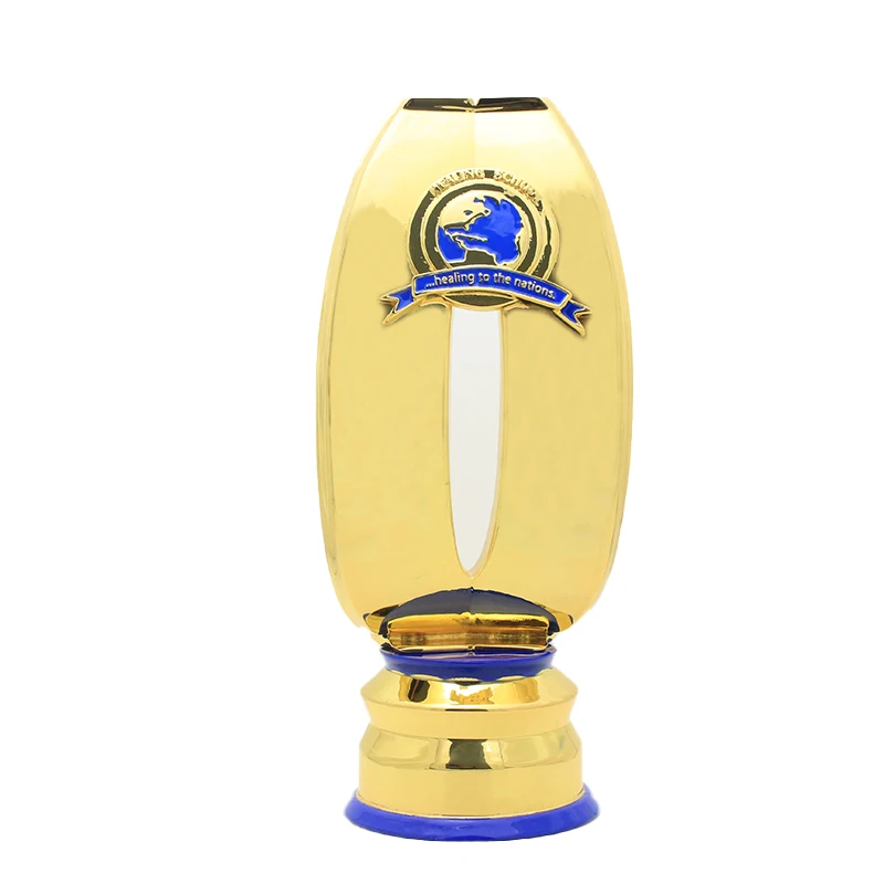 Maker Trophies Gold Custom Gold Awards World Series Design Award Metal
