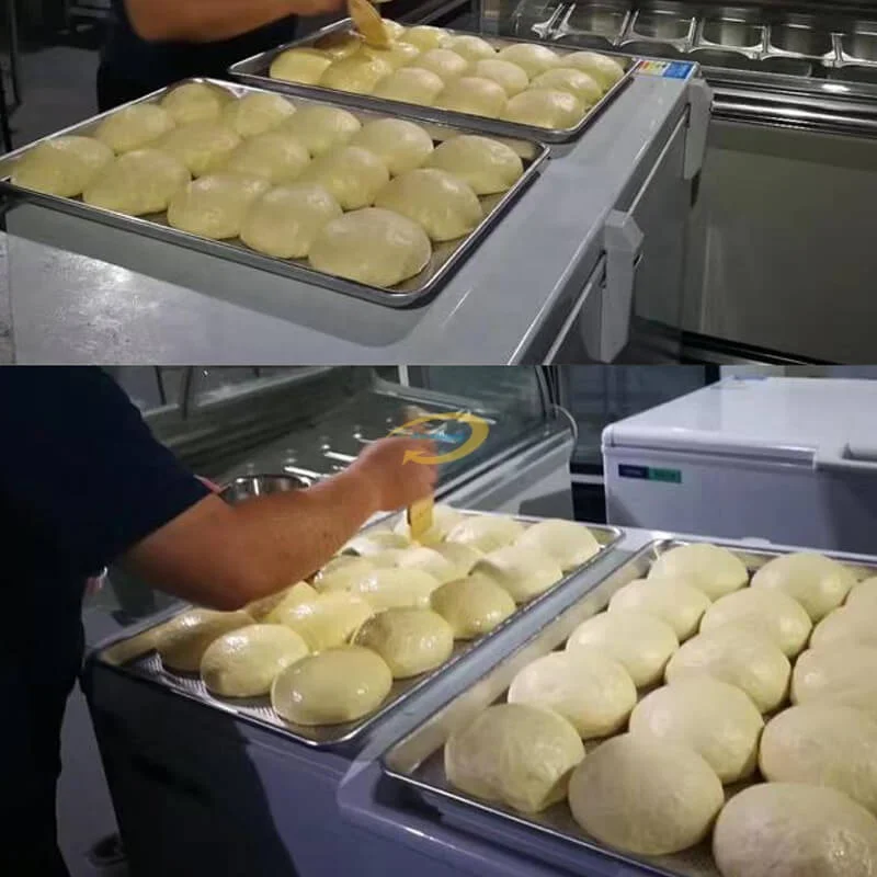 Commercial Bakery Bread Dough Proofer Machine Bread Proofer Cabinet with Trolley