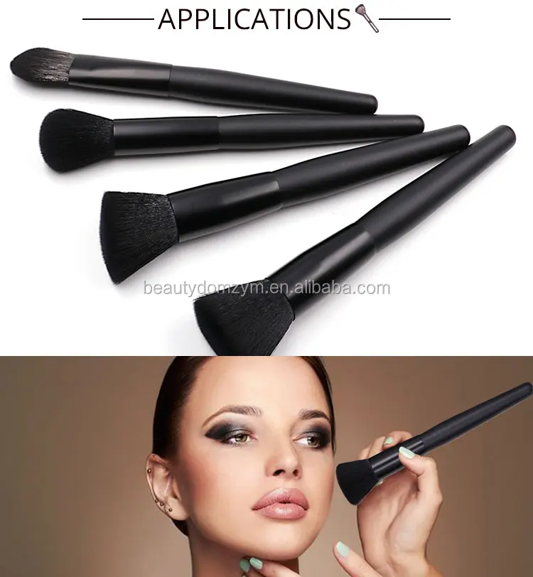 Makeup Brush Sets Black 11Pcs Custom Brand Private Label 2022 Amazon Top Seller Wholesale Oem Shenzhen Make Up Brushes For Face